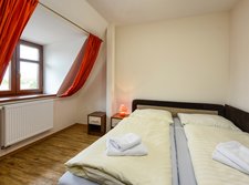 Červený apartmán č. 7 - ložnice