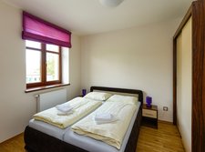 Fialový apartmán č. 4 - ložnice